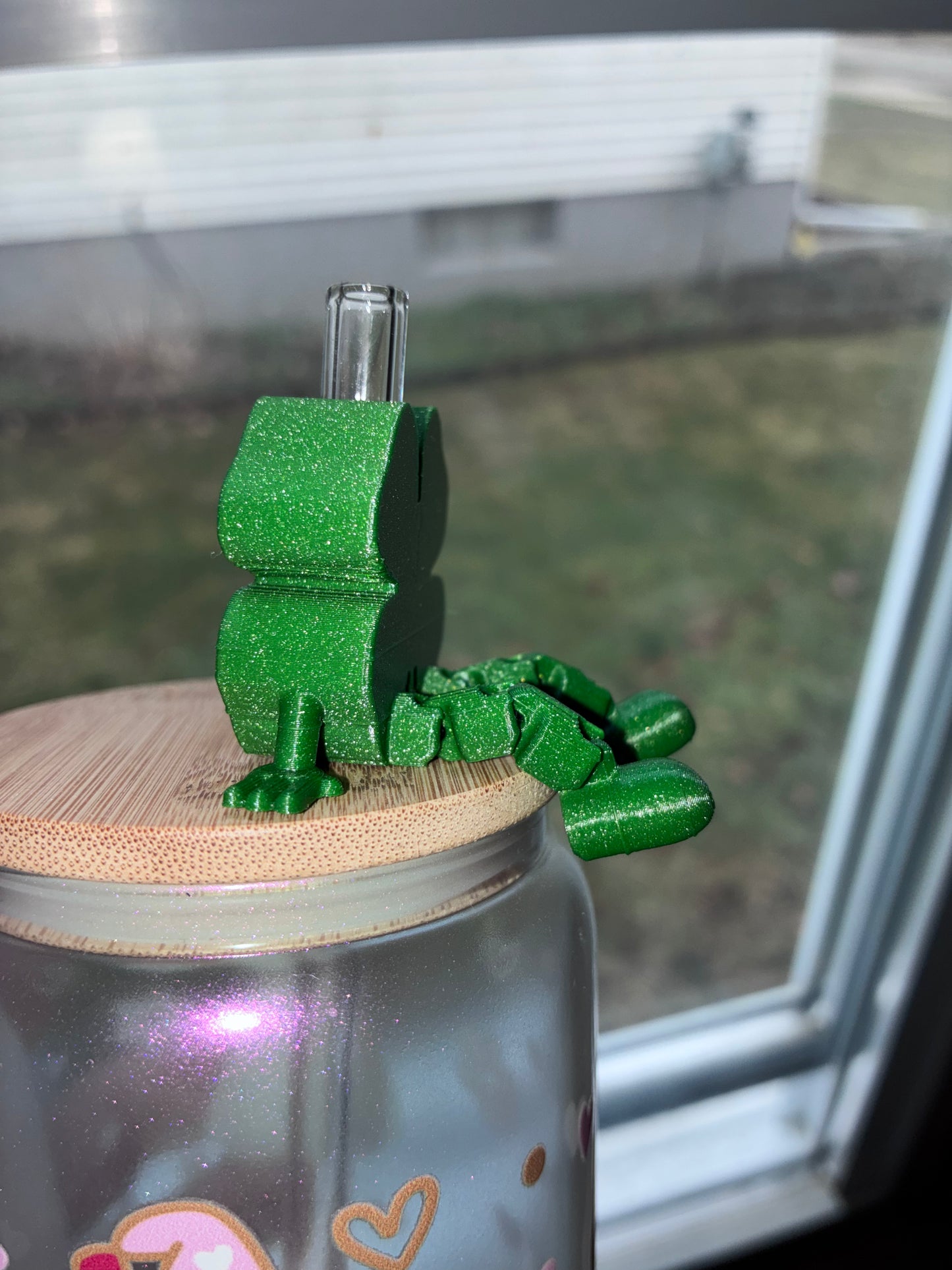 4 Leaf Clover Straw Buddy